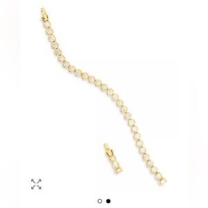Kendra Scott Carmen Cubic Zirconia Tennis Bracelet. Sold out. New. Retail $90